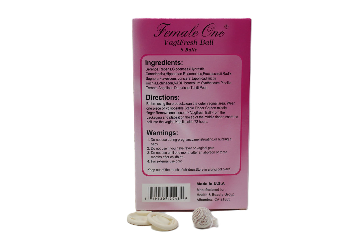 Vagifresh Ball(9 balls)
